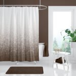 Rideau de Douche Matrix Imprimé Imperméable 180 * 200cm