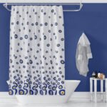 Rideau de Douche Nazar Imprimé Imperméable 180 * 200cm