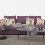 4 housses de coussin Dream catcher, 40*40cm