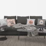 4 Housses de coussin Home Sweat Home, 40*40cm