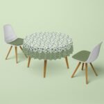 Nappe de table ronde 150cm imprimé