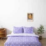 Ensemble de housse de couette double mor papatya
