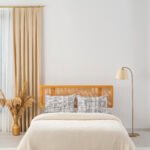 Ensemble de lit en 4 pièces blanc cassé